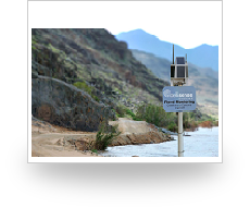 警告機能付き IoT 洪水氾濫センサー「AWARE Flood」
